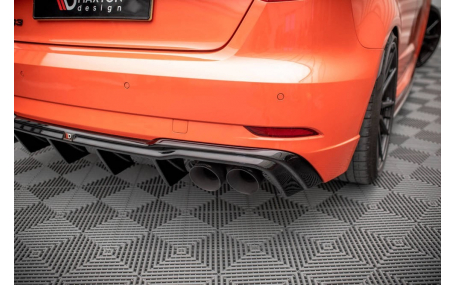 Накладка задняя Audi A3 8V 2016-2020 Sportback