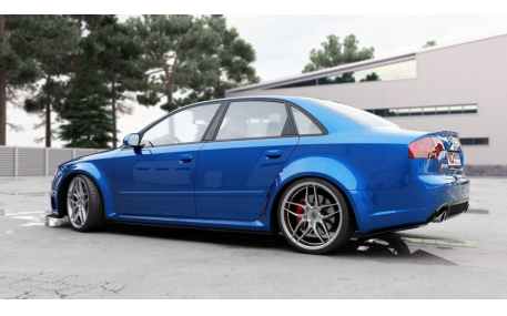 Пороги Audi A4 B7