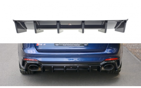 Накладка задняя Audi A4 B9 2016-2019