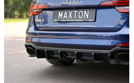 Накладка задняя Audi A4 B9 2016-2019