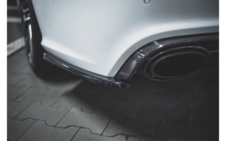 Накладка задняя Audi A6 C7 2015-2018