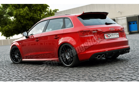 Накладка задняя Audi A3 8V 2012-2015 Sportback