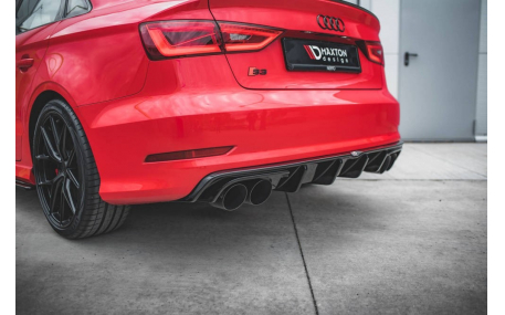Накладка задняя Audi A3 8V 2012-2015 Sedan