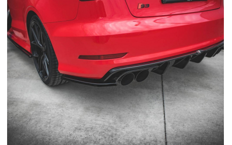 Накладка задняя Audi A3 8V 2012-2015 Sedan