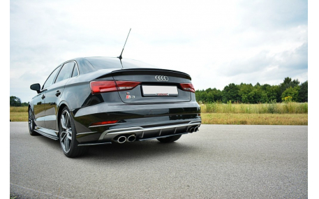 Накладка задняя Audi A3 8V 2016-2020 Sedan