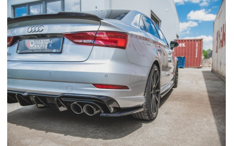 Накладка задняя Audi A3 8V 2016-2020 Sedan