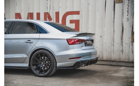 Накладка задняя Audi A3 8V 2016-2020 Sedan