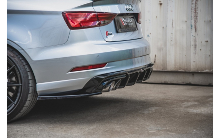 Накладка задняя Audi A3 8V 2016-2020 Sedan