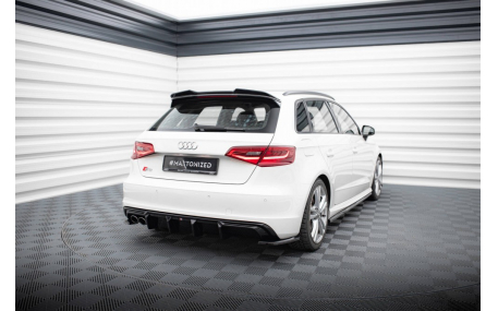 Накладка задняя Audi A3 8V 2012-2015 Sportback