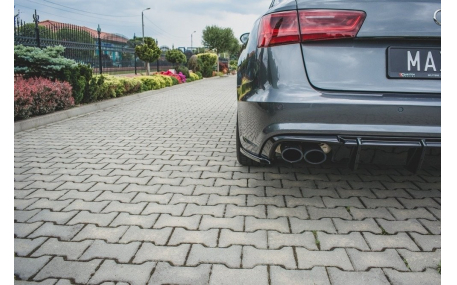 Накладка задняя Audi A6 C7 2015-2018