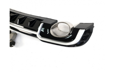 Накладка задняя Audi A3 8V 2016-2020 Sedan