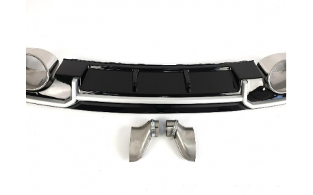 Накладка задняя Audi A3 8V 2016-2020 Sedan