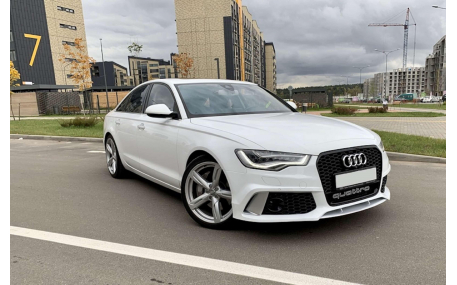 Бампер передний Audi A6 C7 2011-2014