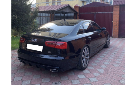 Накладка задняя Audi A6 C7 2011-2014