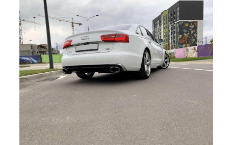 Накладка задняя Audi A6 C7 2011-2014
