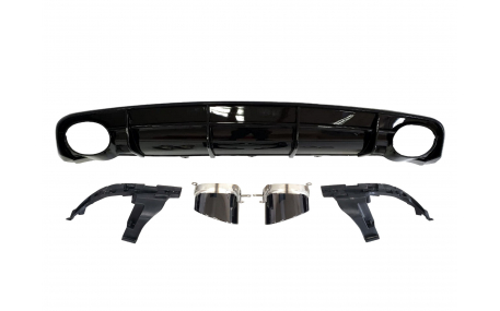 Накладка задняя Audi A6 C7 2015-2018