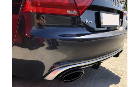 Накладка задняя Audi A7 2010-2014