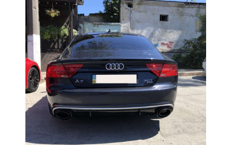 Накладка задняя Audi A7 2010-2014
