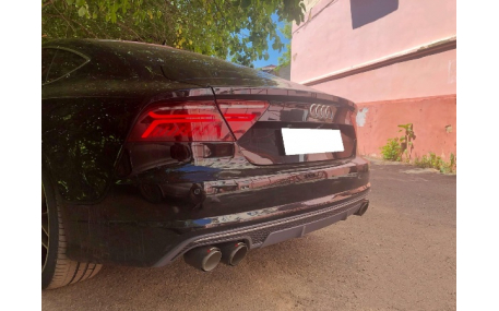 Накладка задняя Audi A7 2014-2018