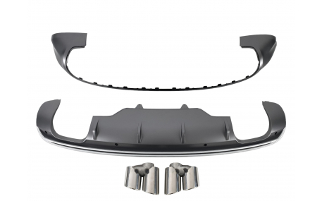 Накладка задняя Audi Q5 2012-2017