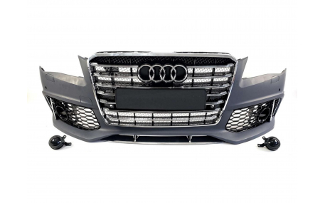 Бампер передний Audi A8 D4 2010-2014