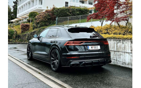 Накладка задняя Audi Q8 2018-2023