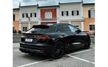Накладка задняя Audi Q8 2018-2023