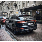 Накладка задняя Audi Q8 2018-2023