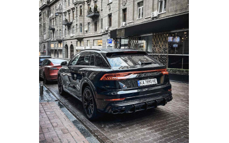Накладка задняя Audi Q8 2018-2023