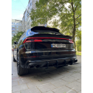 Накладка задняя Audi Q8 2018-2023