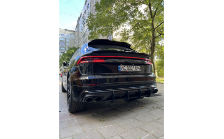 Накладка задняя Audi Q8 2018-2023