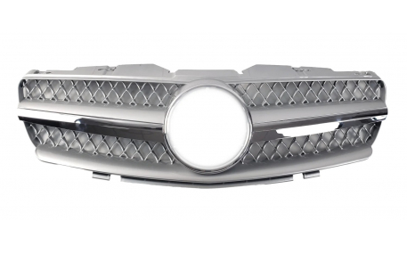 Решетка радиатора Mercedes SL-class R230 2001-2006