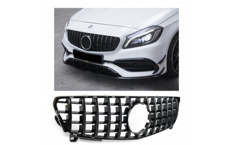 Решетка радиатора Mercedes A-class W176 2015-2018