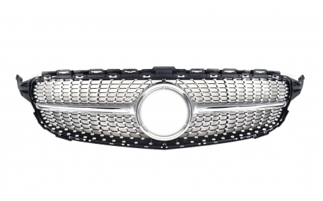 Решетка радиатора Mercedes C-Class W205 2015-2018