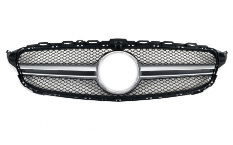 Решетка радиатора Mercedes C-Class W205 2015-2018