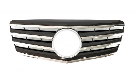 Решетка радиатора Mercedes E-class W211 2006-2009