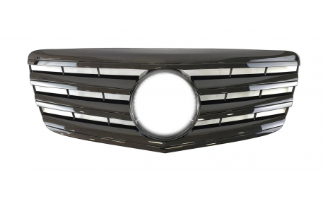 Решетка радиатора Mercedes E-class W211 2006-2009