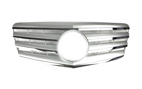 Решетка радиатора Mercedes E-class W211 2006-2009