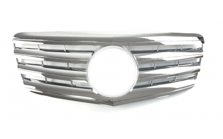 Решетка радиатора Mercedes E-class W211 2006-2009