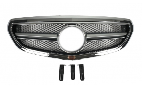 Решетка радиатора Mercedes E-class W212 2013-2016