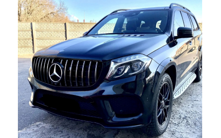 Решетка радиатора Mercedes GLS-class X166 2016-2019