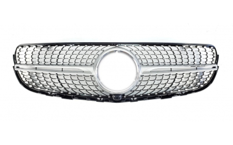 Решетка радиатора Mercedes GLC Coupe C253 2016-2019