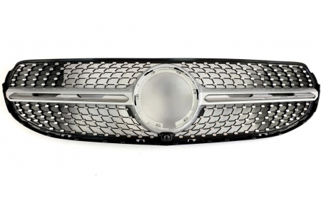 Решетка радиатора Mercedes GLC-class X253 2019-2022