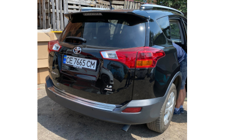 Хром накладки Toyota RAV4