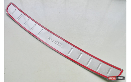 Накладка на задний бампер Ford Focus MK3