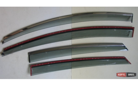 Дефлекторы окон Ford Focus MK3