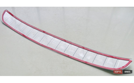 Накладка на задний бампер Hyundai Elantra MD