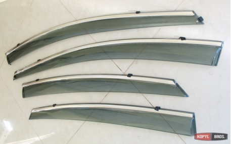 Дефлекторы окон Hyundai Elantra MD