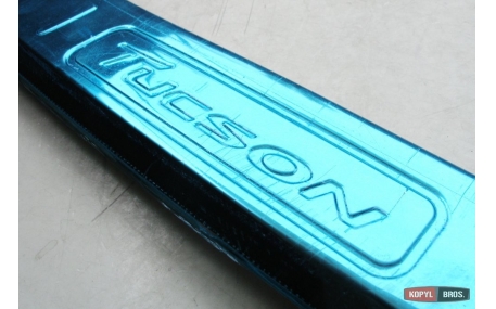 Накладка на задний бампер Hyundai Tucson 2015-2018