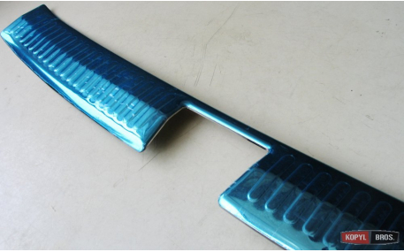 Накладка на задний бампер Kia Sorento